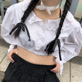 GARGANTILLA DE SATÉN CON ALAS DE ÁNGEL